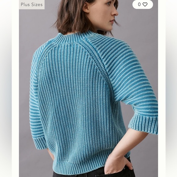 Maeve Mackenzie Blue Sweater - Picture 3 of 13
